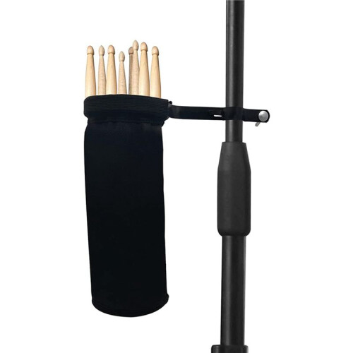 2X Nylon Container Bag, Drum Stick Holder Drumstick Bag for Drum Set Clamp  Stick Holder Bag Container 1