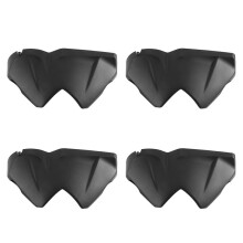 4X Carenagem Do Casco Do Instrumento da CabeçA da Motocicleta para XJ6 2009-2012 (Preto)