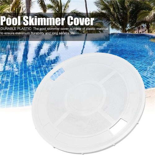 2X Tampas de Cobertura de Skimmer de 9 Polegadas Tampas Redondas de Substituição de Tampas de Skimmer para Piscinas 2