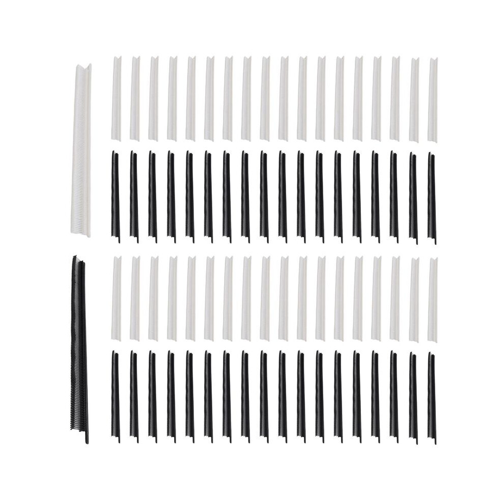 12000Pcs Tag Kit,0.5Cm Garment Tag Barb Attachment Price Tags 6000Pcs Black Fasteners And 6000Pcs White Fasteners 6031688884419