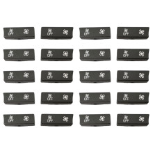 20x For- A/C Climate Control Panel Fan Speed Button,for F01 F04 F06 F07 F10 X5 F15/M F85 X6 F16/M F86 5 6 7 Series