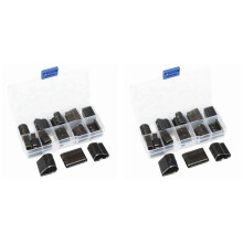 48Pcs Leather Cutting Dies Set Hole Hollow Punch Cutter DIY Tool Kit Short Leather Belt Drilling Tool Oval Round Square