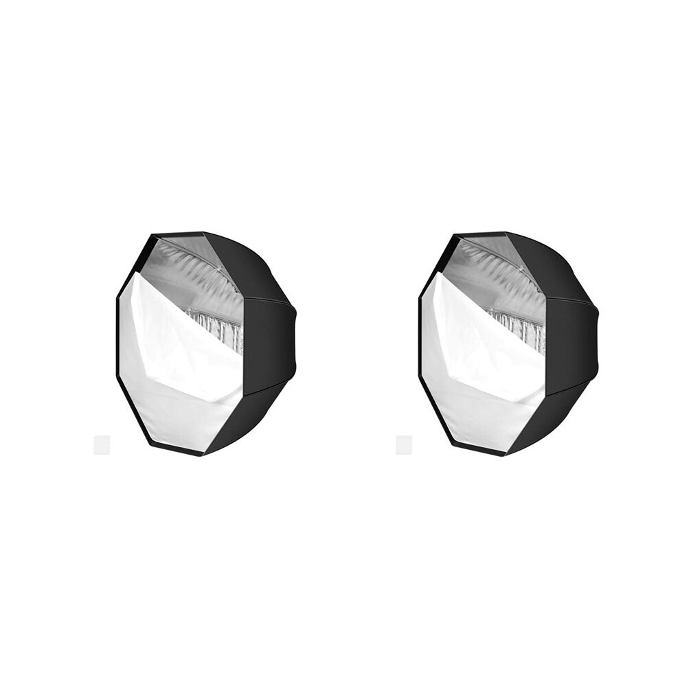 2X Octagonal Umbrella Softbox 80Cm Universal Top Flash Reflector Outdoor Softlight Cover Professional Lighting Modifier 6034059514908