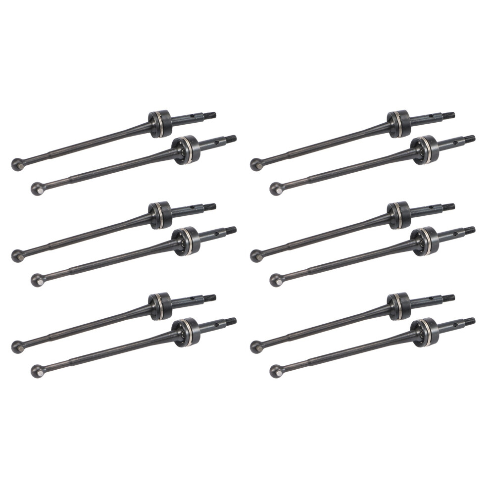 12Pcs 45 Hardened Steel Cvd Drive Shaft For 144001 124019 Lc Racing 1/14 Rc Drift Car Upgrade Parts,A 6034223363868