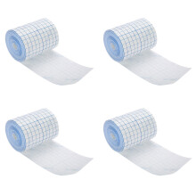 4X Maille Respirant Bande Non TisséE Bande AdhéSive Rouleau Film Pansement Pansements Non-TisséS Flexibles