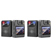 2X 4K Camera Digital Video Recorder Camcorder Camera IR Night Vision Body Camera Back Clip Without WiFi