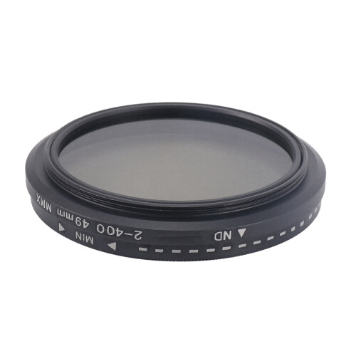 2X ND2-400 Neutral Density Fader Variable ND Filter Adjustable 49mm Filter for  for  for  Camera Lens 1