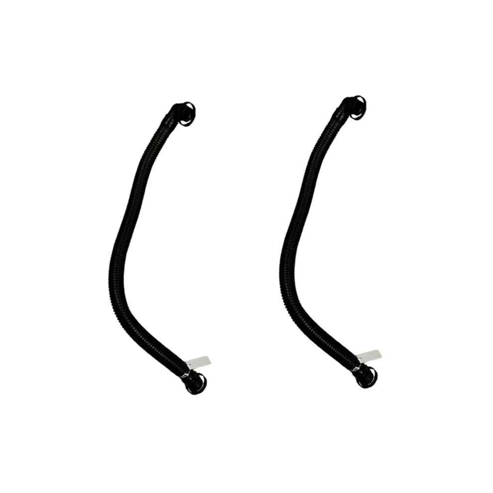 2X 95510724700 Crankshaft Breather Hose For Cayenne 958 3.6L V6 2011-2018 Engines Emissions System Vent Tube 6031431231736