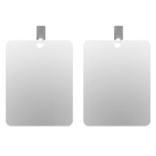 2X Espejo de Ducha Sin Niebla para Espejo de Afeitar para Ducha, Espejo de Maquillaje de Vidrio OrgáNico de Lujo Irrompible