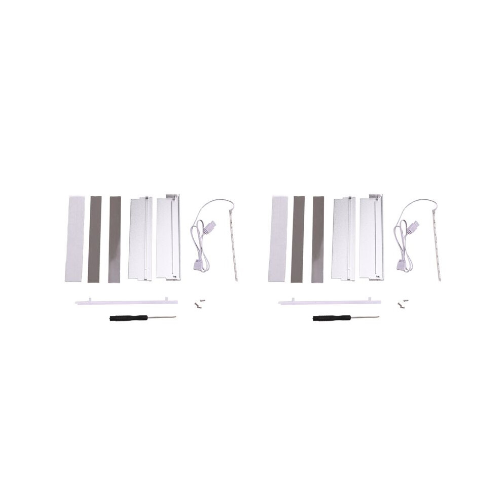 2X 5V-3Pin Argb Ram Heatsink Cooler Memory Cooling Vest Ddr3 Ddr4 Ddr5 Memory Heatsink For Desktop Computer Pc Silver 4713321916009