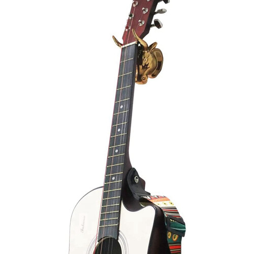 3X Uchwyt na Gitarę Wieszak ŚCienny Bull Art Gitara Ukulele Hak Wieszak na Gitarę Uchwyt ŚCienny Stojak na Gitarę Basową Ukulele 2