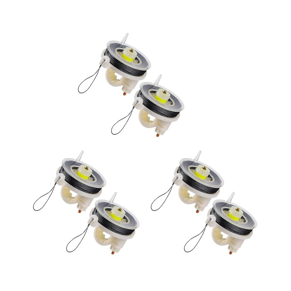 6 Pcs Trip Wire Reusable Reel (85Ft),Trip Wire For Perimeter Trip Alarm 12 Gauge And Trip Wire Alarm 4713206216712