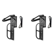 2 PACK Swivel Bike Rack Garage Wall Mount Bike Hangers for Garage Bike Rack Bicycle Storage Vertical Bike Rack