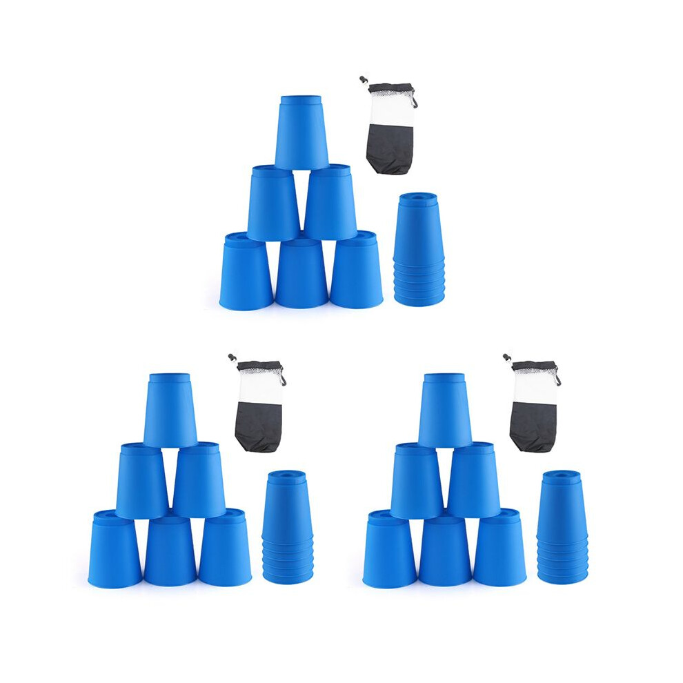 Typecat 36Pcs Kid Quick Stacking Cups Set Speed Training Game Fun Stacking Cup Fast Paced Game For Boys Girls