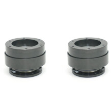 2Stück 70 mm 6-Loch-Rennsimulatorspiel-Lenkrad-Schnellspanner-Nabenadapter für Simagic M10 A/ Euro Truck