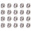 20X 6001ZZ Double Shielded Deep   Bearings 28mm X 12mm X 8mm 1