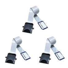 3X -Zu--Kartenerweiterungskabel Kartenleseadapter Flexibler Extender Micro- zu  / SDHC / SDXC-Speicherkarten-Extender-Linker