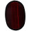 8 Pcs Bicycle Rear Tail  Reflector Mudguard Oval Warnning Red Black 2