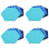 20Pcs Hexagon  Board Hexagonal  Wall Sticker Multifunction 3D Decorative Home Message Board  Series 1