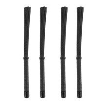 4 Stuks Cajonborstel Telescopische Drumborstels Nylon Stokken Percussie voor Jazzstokdrum
