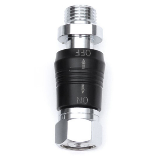 3X Scuba Diving Regulator Adaptor 9/16 Thread Connector with  Off  BCD Valve Medium Pressure Replacement,Style C 1