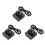 3X Custom  Keyboard 2 Key RGB Macro OSU Keypad Programmable Mechanical Keyboard for Gaming Working, Black Type B 1