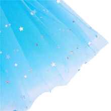 4X Baby Girl Clothes Stars Sequins Petticoat Ballet Dance Fluffy Tutu Skirt Light