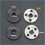 30Pcs Lock Nuts Flange for  9523 Nut Inner Outer Kit Angle Grinder Tool 2 Specifications-Toothless, Toothed 10