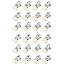 24 Pack Chip Bag Clips for Food Storage, Food Clips Bread, Stainless Steel Chip Clips , Clips for Kitchen and Office