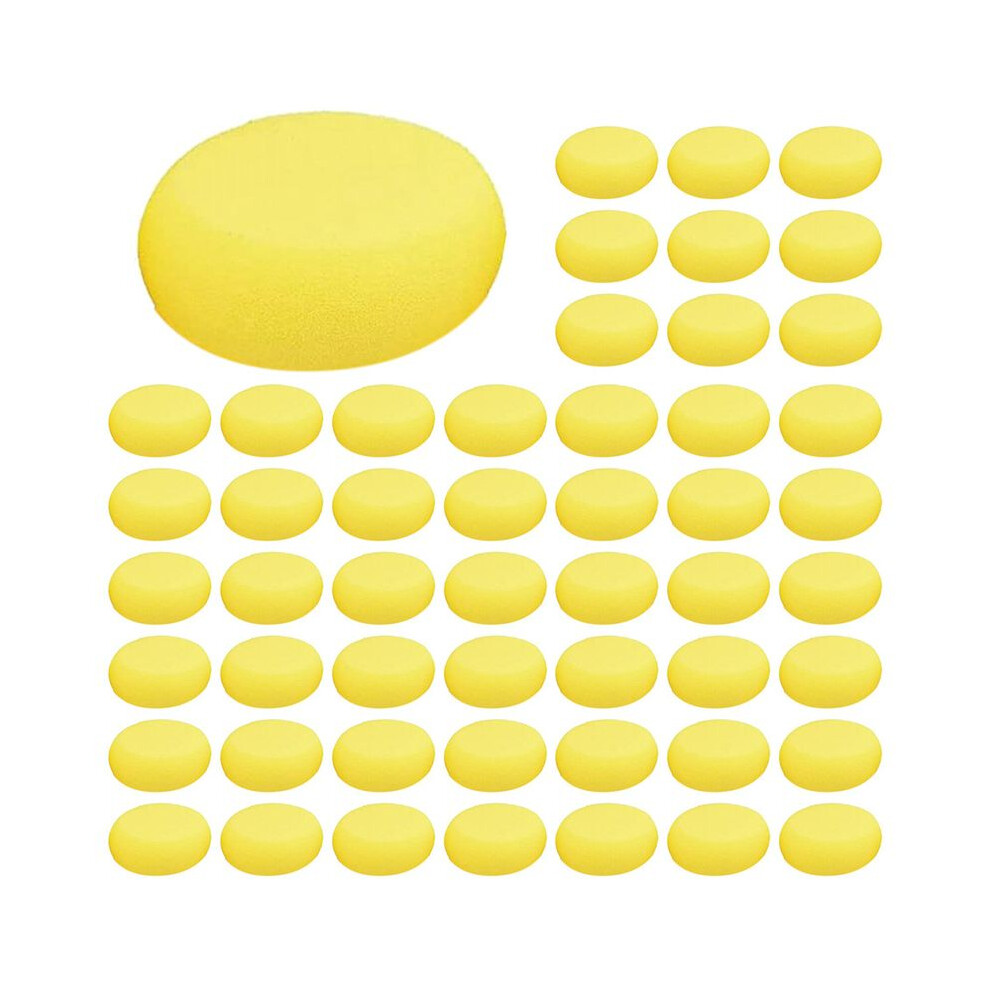 100Pcs Clay Sponge, Painting Sponges, Pottery Sponges For Clay, Round Sponge, Clay Sponges For Pottery, Paint Sponges 4711716170708