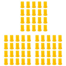 60PCS RC Agricultural Plant Protection UAV High Pressure Windproof Anti-Drift Flat Fan Spray Nozzles Yellow