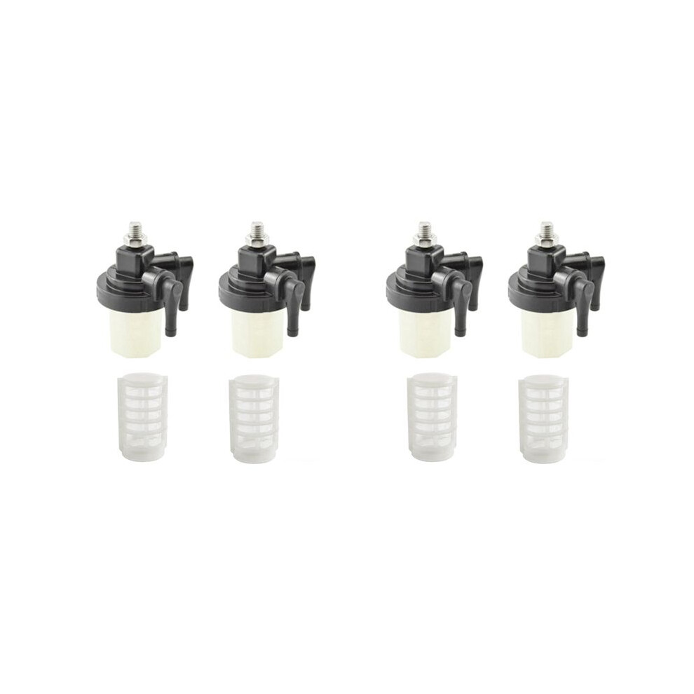 4 Sets Fuel Filter For Outboard Boat Motor Water Separator 9.9Hp 15Hp 20Hp 25Hp 30Hp 40Hp 61N-24560-00 6032199888040