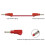 4Pcs Multi-Meter Test Leads Cable Jumper Wire  Security 4mm Banana Plug Retractable Test Tool Red Black 5