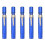 5 Pcs Black Aluminum Alloy Chalk Keeper Holder () 1