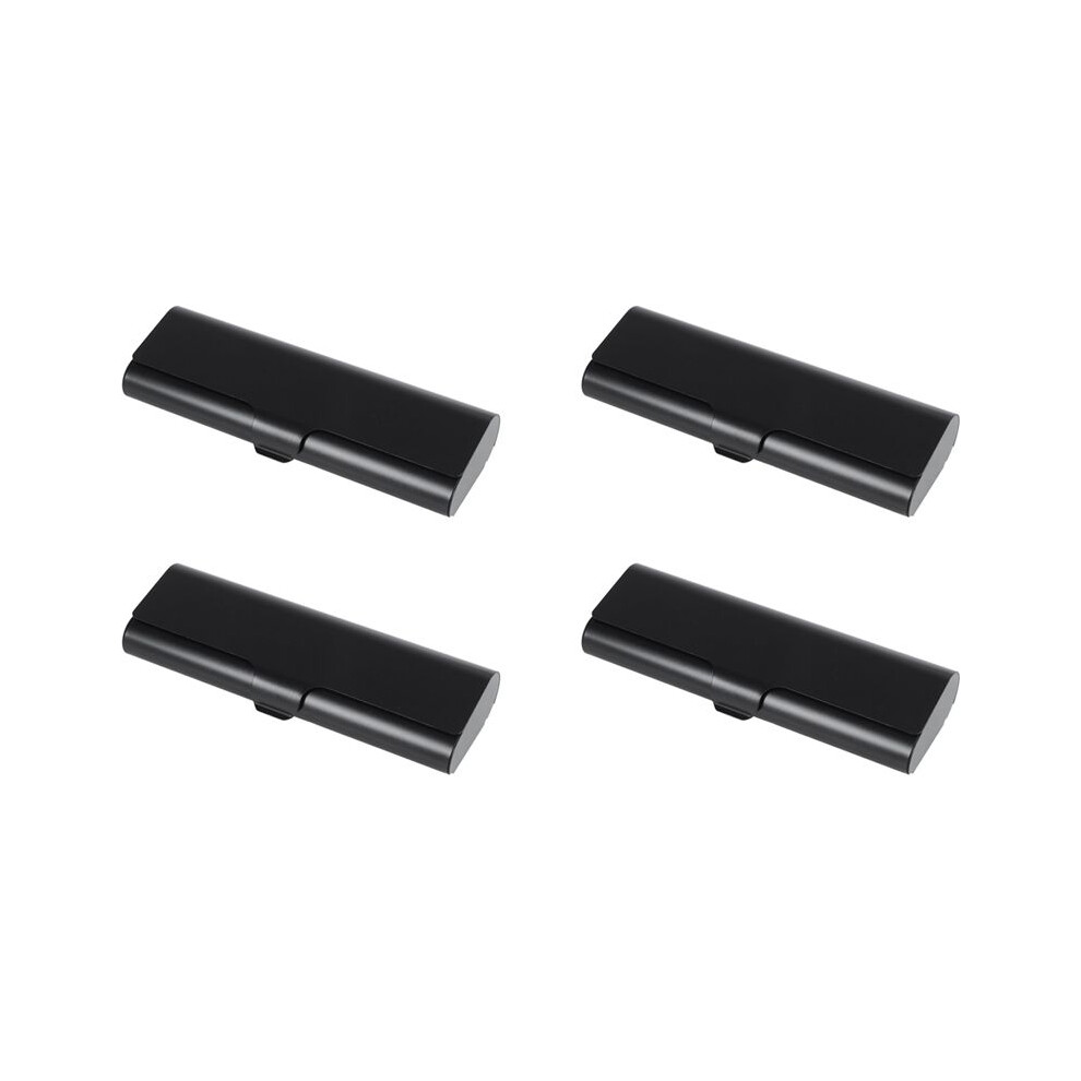 Black 4X Slim Matte Hard Metal Spectacles Case Reading Glasses Eyeglasses Case Protection Case