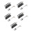 5X Violin Bow Frog for 4/4 Violin Bow Parts Replacement Accessories 1