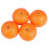 16 Pcs Soft Plastic Simulation Orange Fruit Home Decoration Burgundy 3
