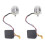 2X Motor de  Serra Elétrica, Motor Sem Escova, Serra Elétrica de Lítio, 21 V, 14 Dentes, Motor Tipo 550 para  Serra de 4 Polegadas/6 1