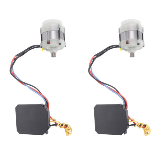 2X Motor de  Serra Elétrica, Motor Sem Escova, Serra Elétrica de Lítio, 21 V, 14 Dentes, Motor Tipo 550 para  Serra de 4 Polegadas/6