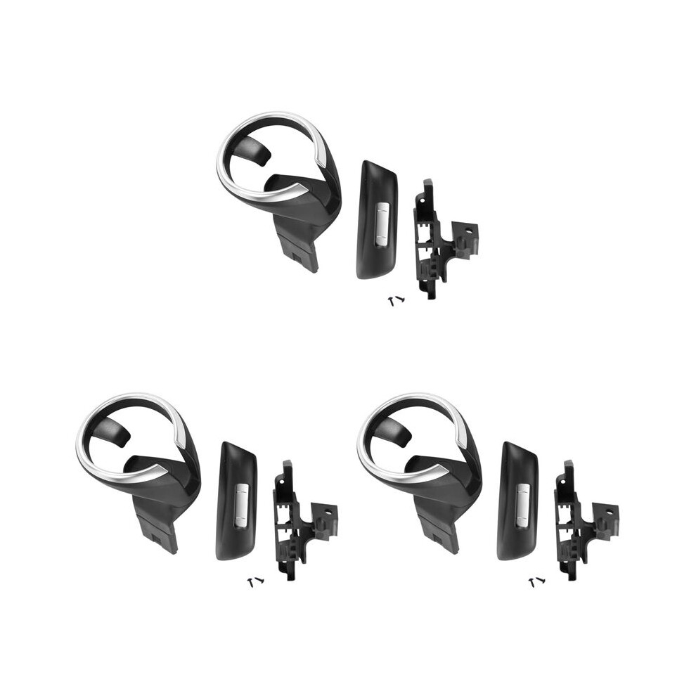 3X Car Front Cup Drink Holder Back Car Cup Holder For- 135I 128I X1 E82 E84 E81 E87n Drink Holder 6032702201373