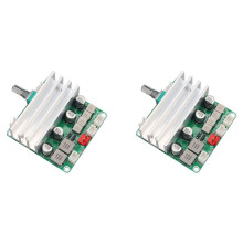 2X Digital Audio Power Amplifier Board 2.1 Channel 2X50W&100W 12V-24V Home Theater DIY Amplifier Module with Bass