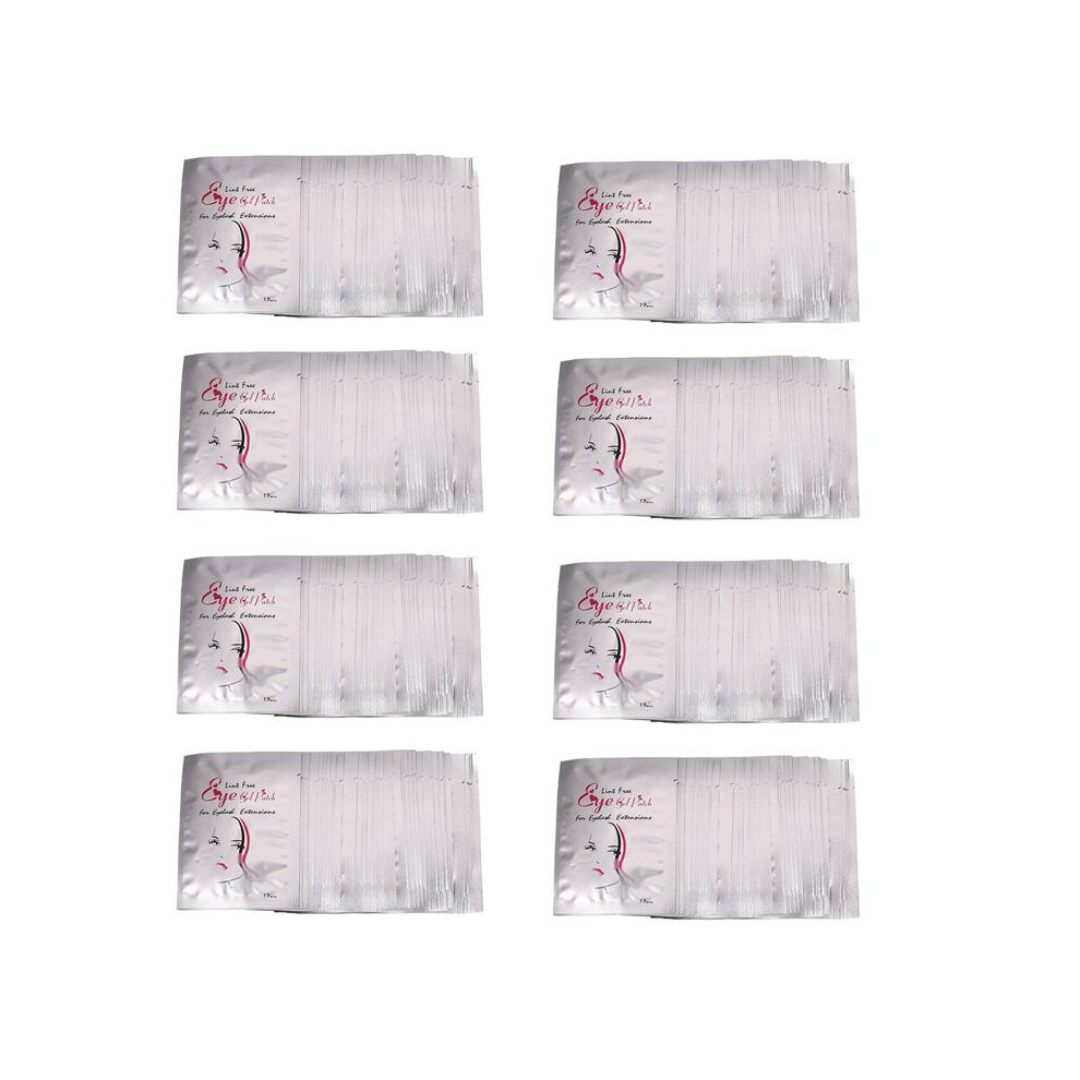 400 Pairs Eyelash Extension Under Gel Eye Pads Non-Woven Patches Make-