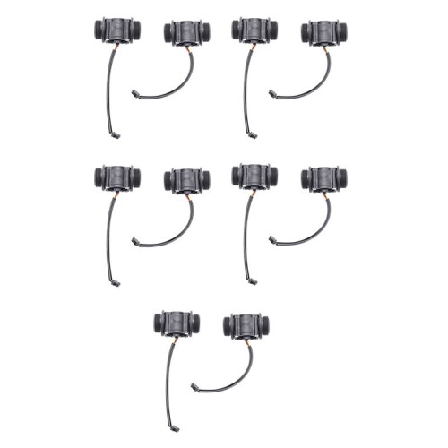 10PCS Water Flow Sensor Fuel Flow Meter Water Meter Sensor Flowmeter Water Sensor Counter Indicator FS400A G1