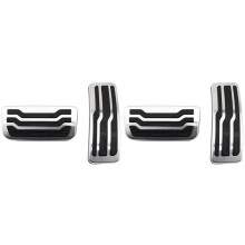 2X Car Pedals Fit for Everest Ranger 2015-2019 AT Parts Gas Brake Pedal Protection Cover