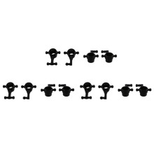 12 Pezzi K989-33 K989-34 Coppa Sterzo Anteriore e Posteriore per K969 K979 K989 K999 P929 P939 1/28 RC Ricambi Auto