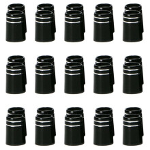 30pcs Ferrule with Double Chrome Ring for Driver & Fairway Wood & Iron Accessories Type 4: 8.6x15x13.5mm