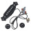 8X Pre-Wired 6-String Single Coil Pickup Harness with Volume & Tone Pots for Electric 2