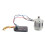 2X Motor de  Serra Elétrica, Motor Sem Escova, Serra Elétrica de Lítio, 21 V, 14 Dentes, Motor Tipo 550 para  Serra de 4 Polegadas/6 3