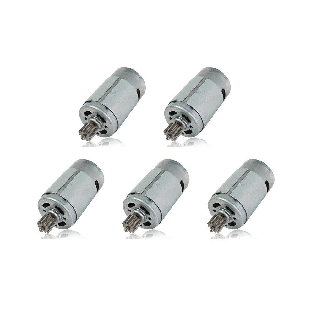 5X Universal 390 18000Rpm Electric Motor Rs390 6V Motor Drive Engine Accessory For Kids Ride Toys Replacement Parts 4714099416241