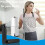 4x Zwart Vervangend Waterfilter, Vervanging Compatibel met Gravity Countertop Purification Elements 5